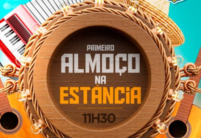 Primeiro Almoço na Estância.