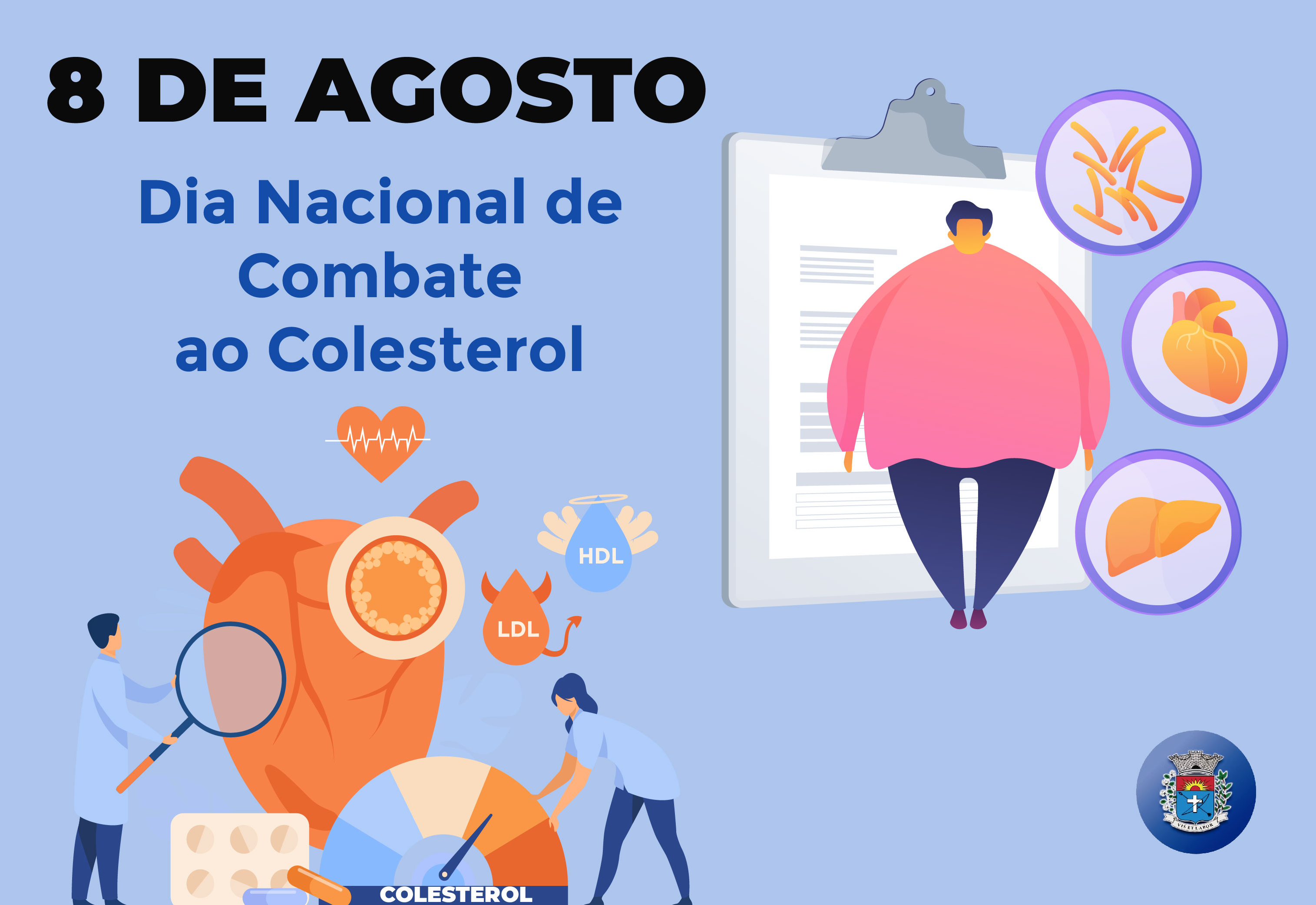 Dia Nacional de Combate ao Colesterol: Aumento dos níveis pode levar a doenças cardiovasculares