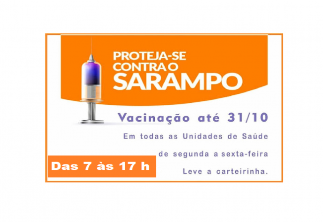 Paraguaçu intensifica campanha de vacinação contra o sarampo