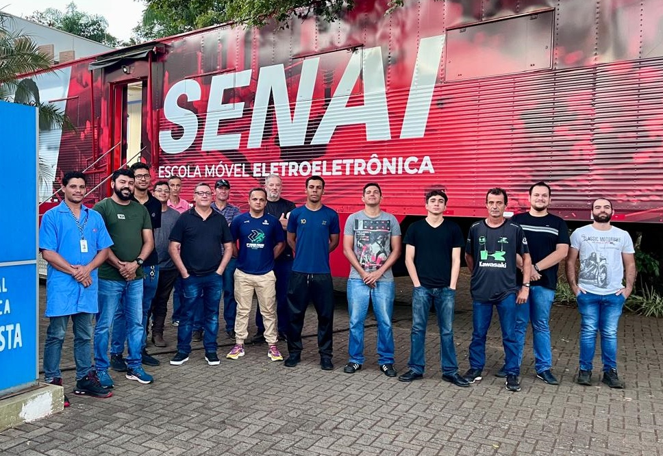 Através do Senai, Prefeitura de Paraguaçu Paulista prepara novos eletricistas para o mercado de trabalho