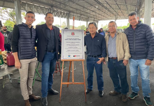 Prefeitura Municipal inaugura cobertura da tradicional feira livre da Barra Funda