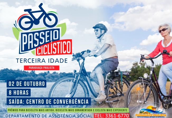 Assistência Social promove passeio ciclístico 