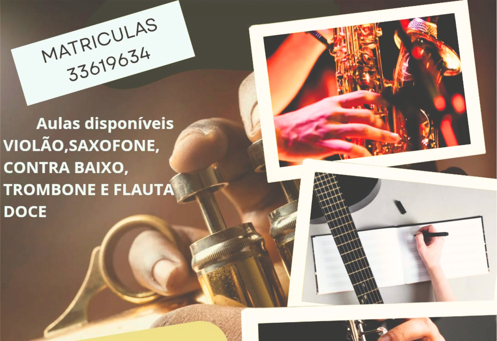 Prefeitura abre matrículas para aulas de música e destaca papel transformador da arte na formação cultural