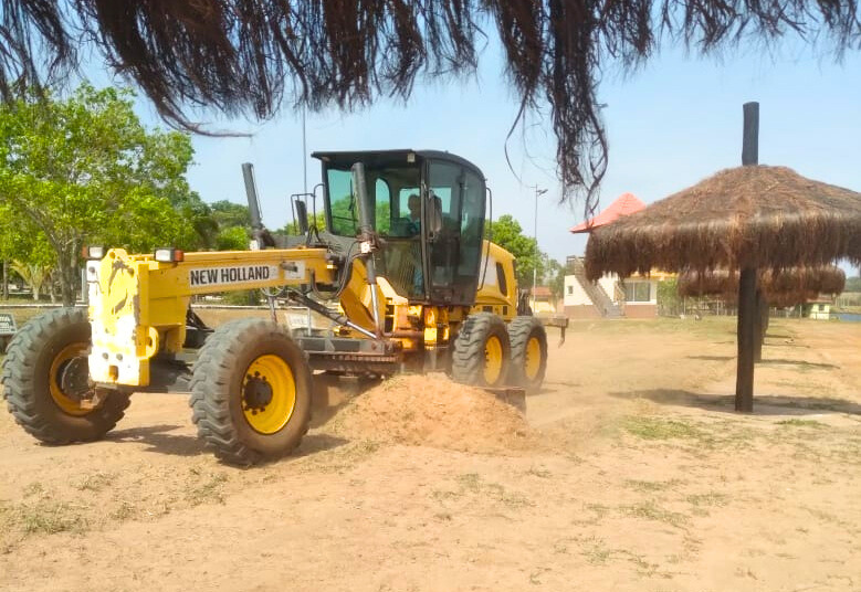 Banheiros limpos e prainha revitalizada: Grande Lago se prepara para a alta temporada