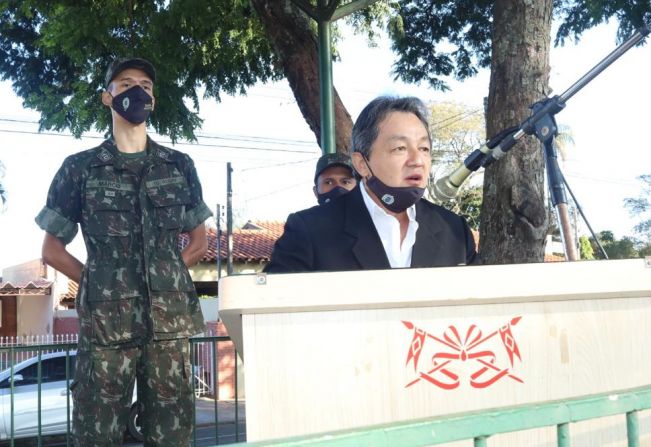 Prefeito Antian prestigia solenidade em comemoração ao Dia do Exército