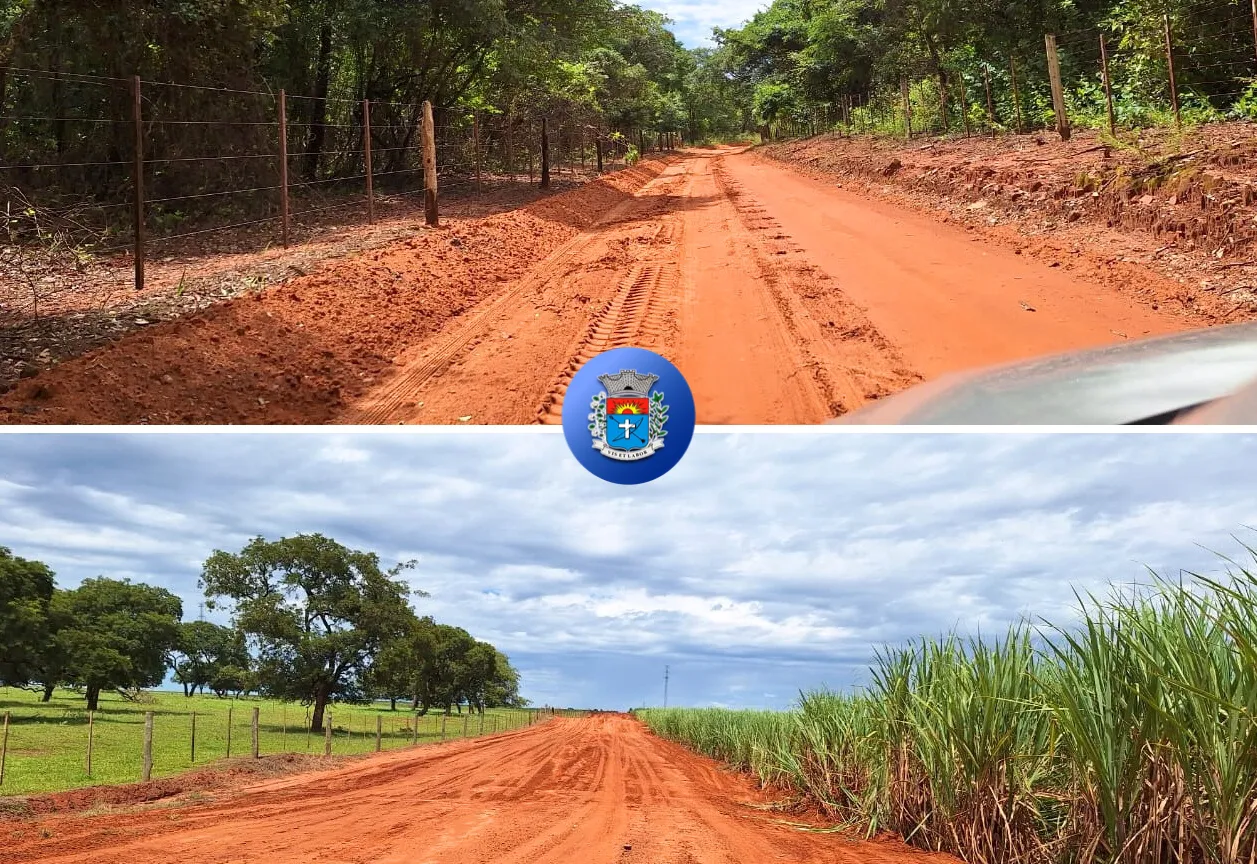 Prefeitura intensifica manutenção em estradas rurais para garantir segurança e mobilidade no período chuvoso