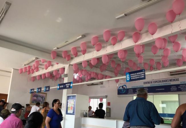 OUTUBRO ROSA:  Saúde de Paraguaçu promove ações para prevenção do câncer de mama em todas as unidades de Saúde