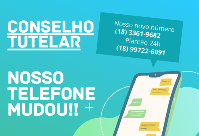 Conselho tutelar disponibiliza novo número para atendimento à população
