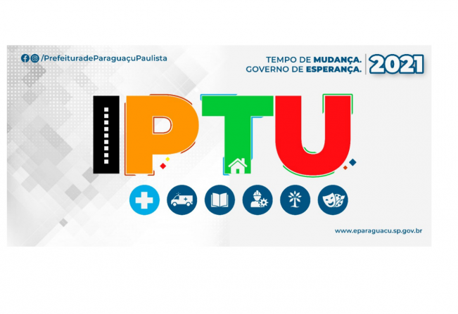 Prefeitura oferece desconto para quitar impostos do exercício de 2021