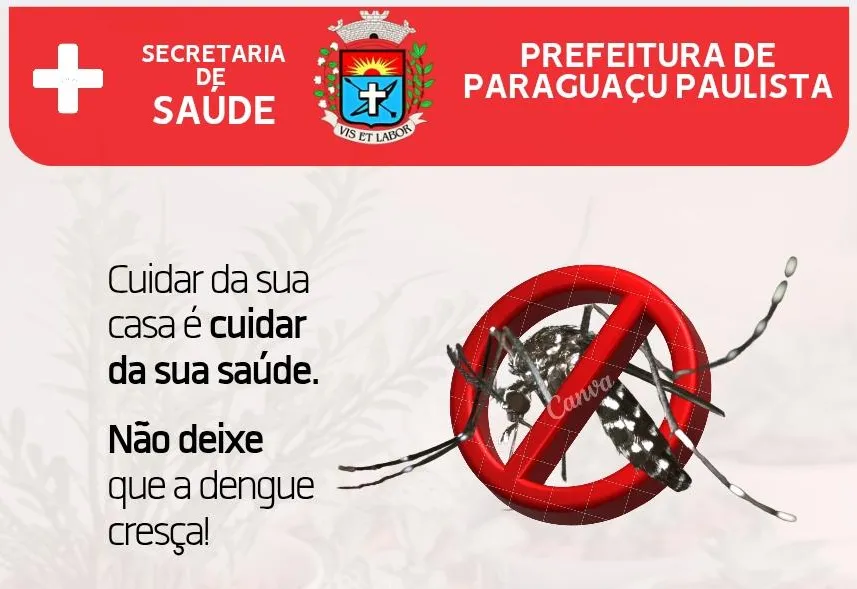 Dias chuvosos acendem alerta para risco de proliferação do Aedes aegypti em Paraguaçu Paulista