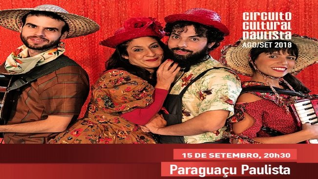 Se chover, teatro na Praça será transferido para auditório da Educação