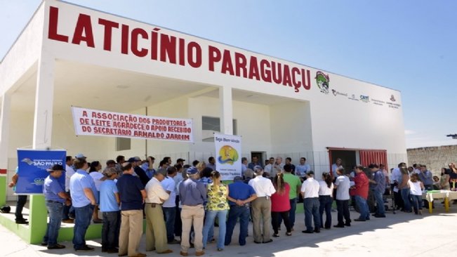 Secretário Arnaldo Jardim inaugura Laticínio da Associação dos Produtores de Leite, em Paraguaçu Paulista