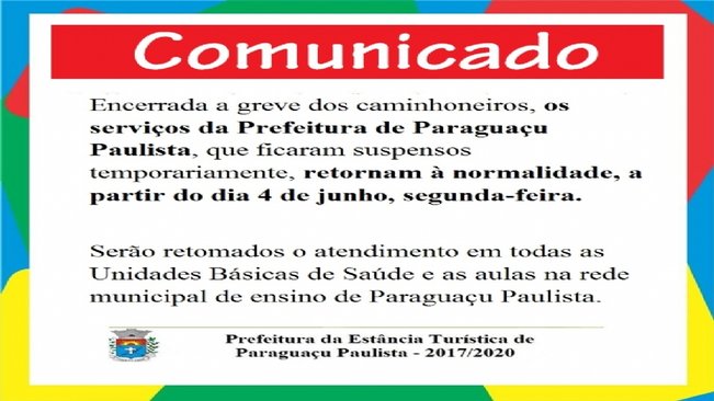 Atividades voltam ao normal em Paraguaçu