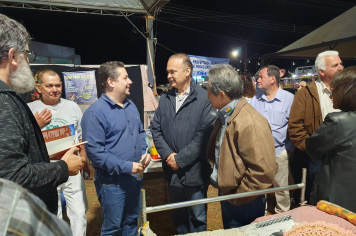 Foto - Secretário de Estado de Turismo em Paraguaçu Paulista 