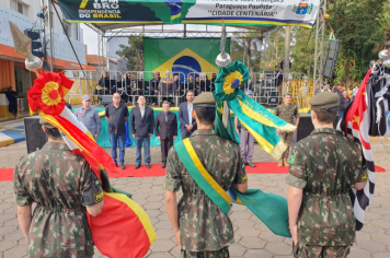 Foto - Desfile de 7 de Setembro do Centenário de Paraguaçu Paulista