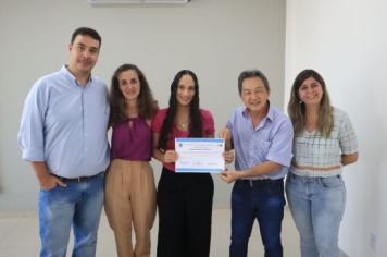 Foto - Agentes Comunitários recebem homenagem por trabalho desenvolvido junto a comunidade