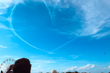 Foto - Esquadrilha da Fumaça no Centenário de Paraguaçu Paulista