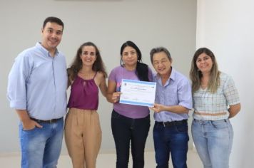 Foto - Agentes Comunitários recebem homenagem por trabalho desenvolvido junto a comunidade