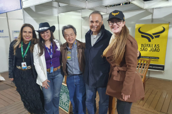 Foto - Secretário de Estado de Turismo em Paraguaçu Paulista 