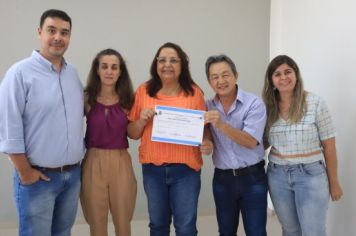 Foto - Agentes Comunitários recebem homenagem por trabalho desenvolvido junto a comunidade