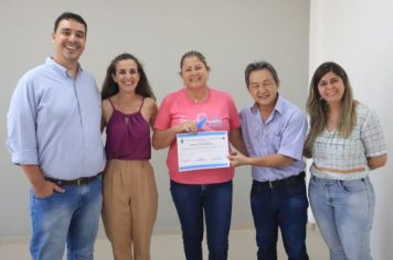 Foto - Agentes Comunitários recebem homenagem por trabalho desenvolvido junto a comunidade