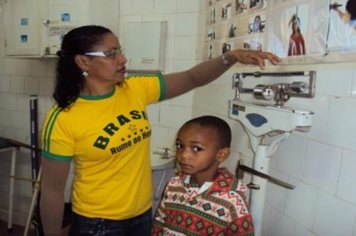 Foto - VACINAÇÃO CONTRA A PARALISIA INFANTIL EM PARAGUAÇU