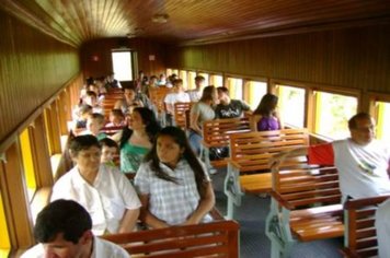 Foto - PASSEIO DO TREM TURÍSTICO DIA 27 DE MARÇO - SÁBADO
