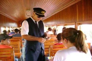 Foto - PASSEIO DO TREM TURÍSTICO DIA 28 DE MARÇO - DOMINGO