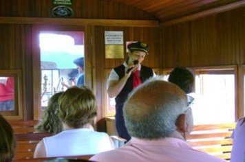 Foto - PASSEIO DO TREM TURÍSTICO DIA 28 DE MARÇO - DOMINGO