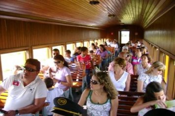 Foto - PASSEIO DO TREM TURÍSTICO DIA 28 DE MARÇO - DOMINGO