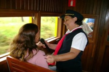 Foto - PASSEIO DO TREM TURÍSTICO DIA 03 DE ABRIL- SÁBADO