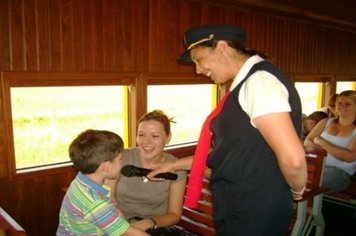 Foto - PASSEIO DO TREM TURÍSTICO DIA 17 DE ABRIL- SÁBADO