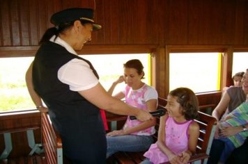 Foto - PASSEIO DO TREM TURÍSTICO DIA 17 DE ABRIL- SÁBADO