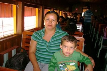 Foto - PASSEIO DO TREM TURÍSTICO DIA 25 DE ABRIL- DOMINGO