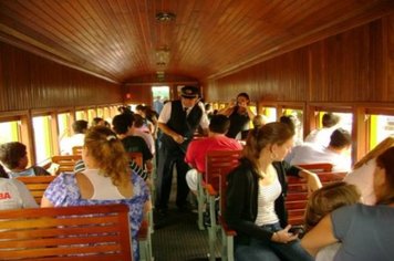 Foto - PASSEIO DO TREM TURÍSTICO DIA 25 DE ABRIL- DOMINGO
