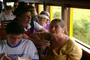 Foto - PASSEIO DO TREM TURÍSTICO DIA 09 DE MAIO - DOMINGO - DIA DAS MÃES