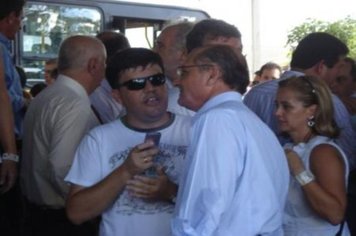 Foto - Visita do Governador José Serra em Taciba e Pamital