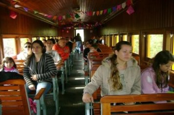 Foto - PASSEIO DO TREM TURÍSTICO DIA 05 DE JUNHO- SÁBADO