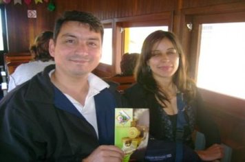 Foto - PASSEIO DO TREM TURÍSTICO DIA 06 DE JUNHO - DOMINGO