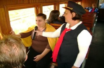 Foto - PASSEIO DO TREM TURÍSTICO DIA 06 DE JUNHO - DOMINGO