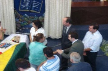 Foto - Despedida ao eterno prefeito de Paraguaçu Paulista Carlos Arruda Garms