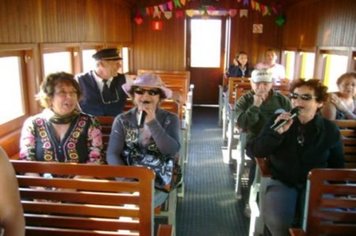 Foto - PASSEIO DO TREM TURÍSTICO DIA 04 04 DE JULHO - DOMINGO