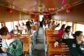 Foto - PASSEIO DO TREM TURÍSTICO DIA 10 DE JULHO - SÁBADO