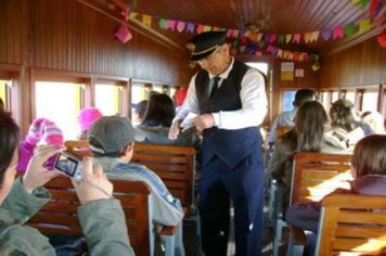 Foto - PASSEIO DO TREM TURÍSTICO DIA 17 de JULHO - SÁBADO