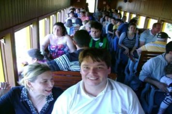 Foto - PASSEIO DO TREM TURÍSTICO DIA 18  DE JULHO - DOMINGO - MANHÃ