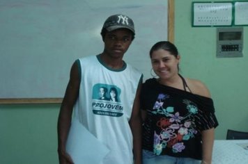 Foto - Formatura do curso de Atendentes do CRAS