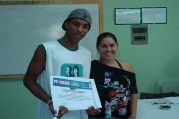 Foto - Formatura do curso de Atendentes do CRAS