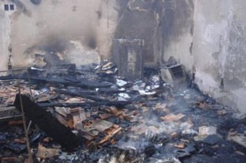 Foto - Incêndio no centro da cidade