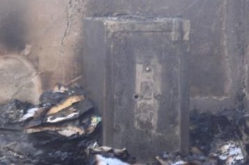 Foto - Incêndio no centro da cidade