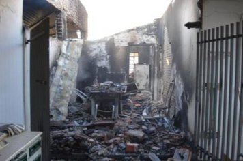 Foto - Incêndio no centro da cidade